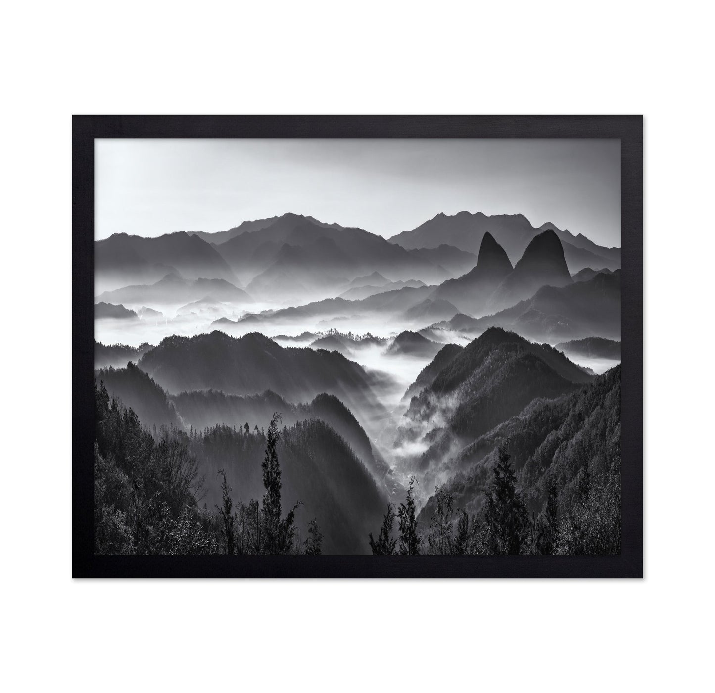 Misty Mountain Layers No3