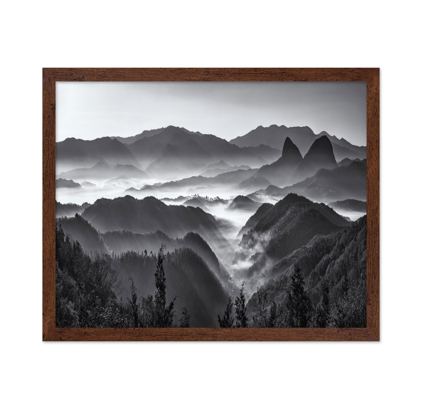 Misty Mountain Layers No3