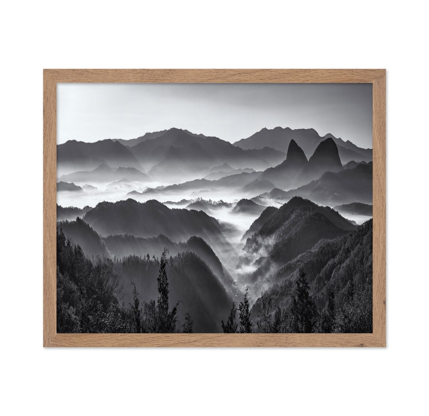 Misty Mountain Layers No3