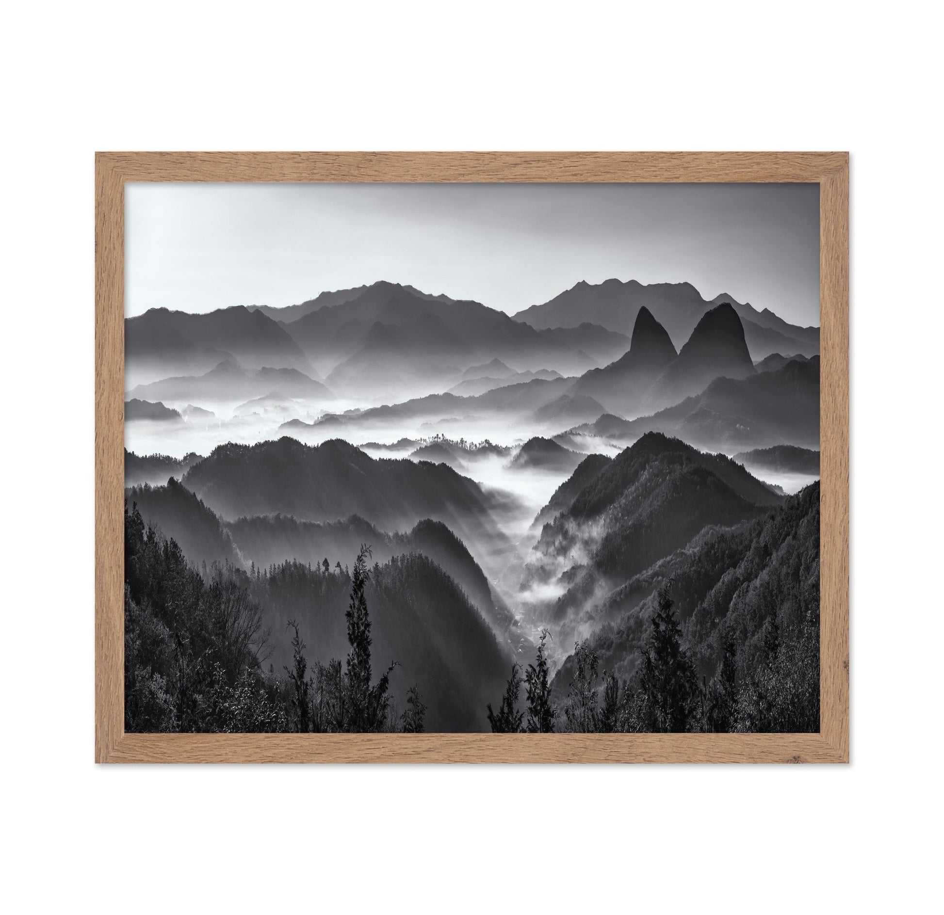Misty Mountain Layers No3