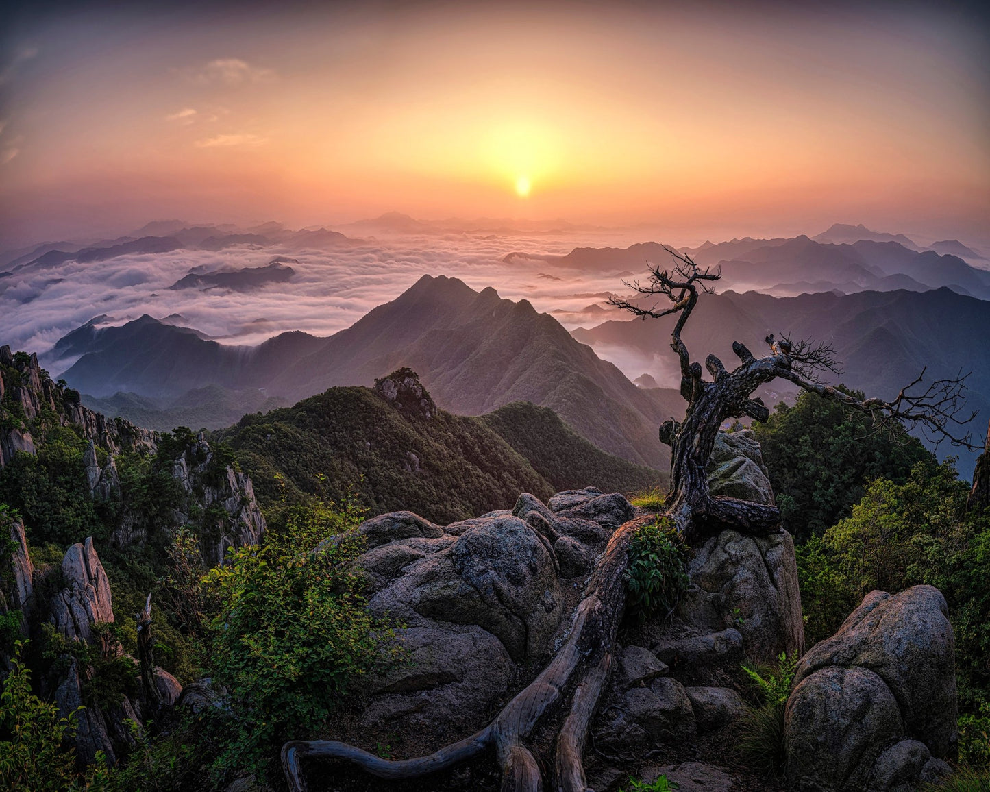 Sunrise Mountain Peaks