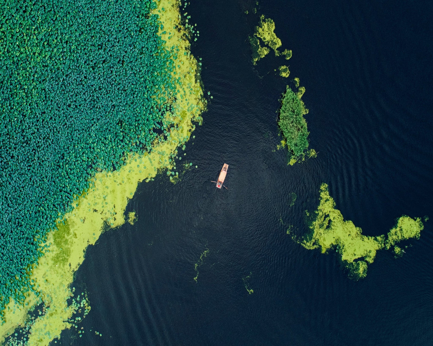 River Between Green Isles