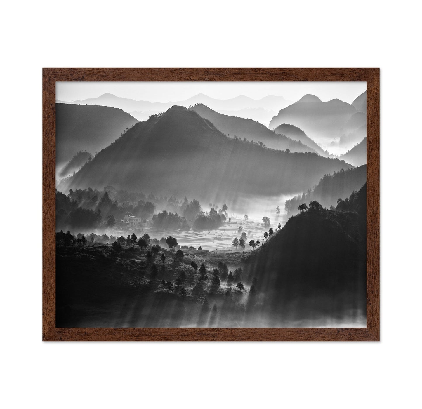 Misty Mountain Layers No4