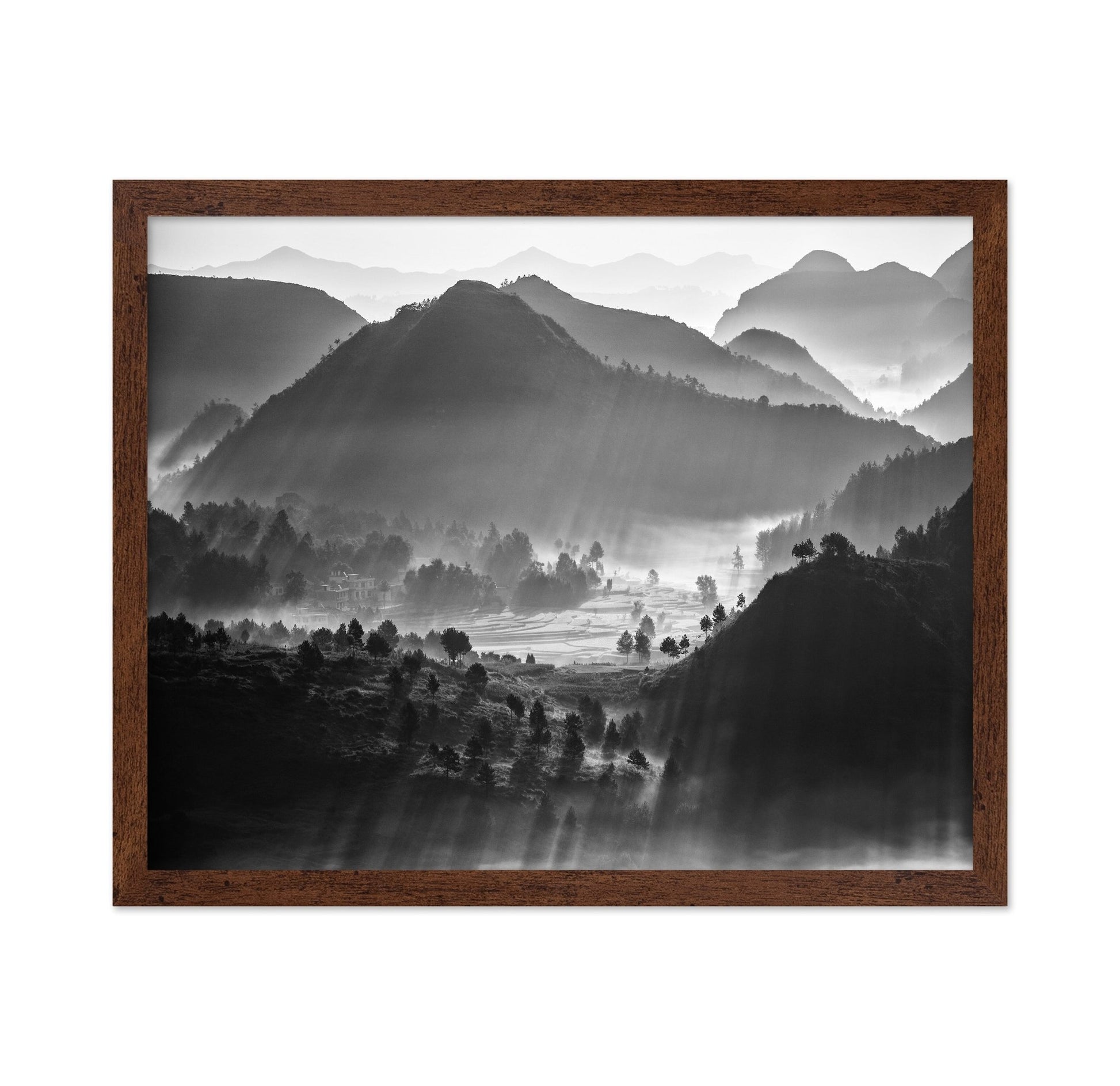 Misty Mountain Layers No4