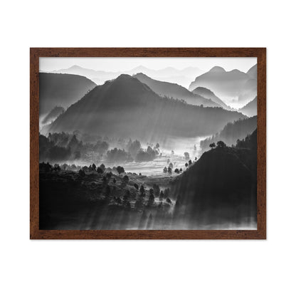 Misty Mountain Layers No4