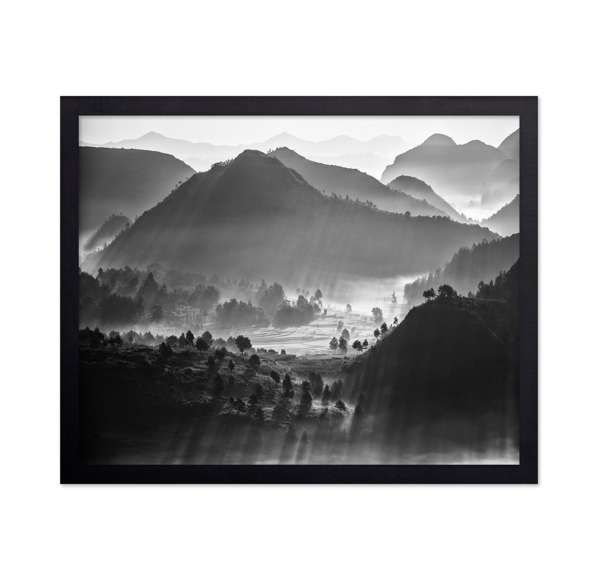 Misty Mountain Layers No4