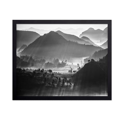 Misty Mountain Layers No4
