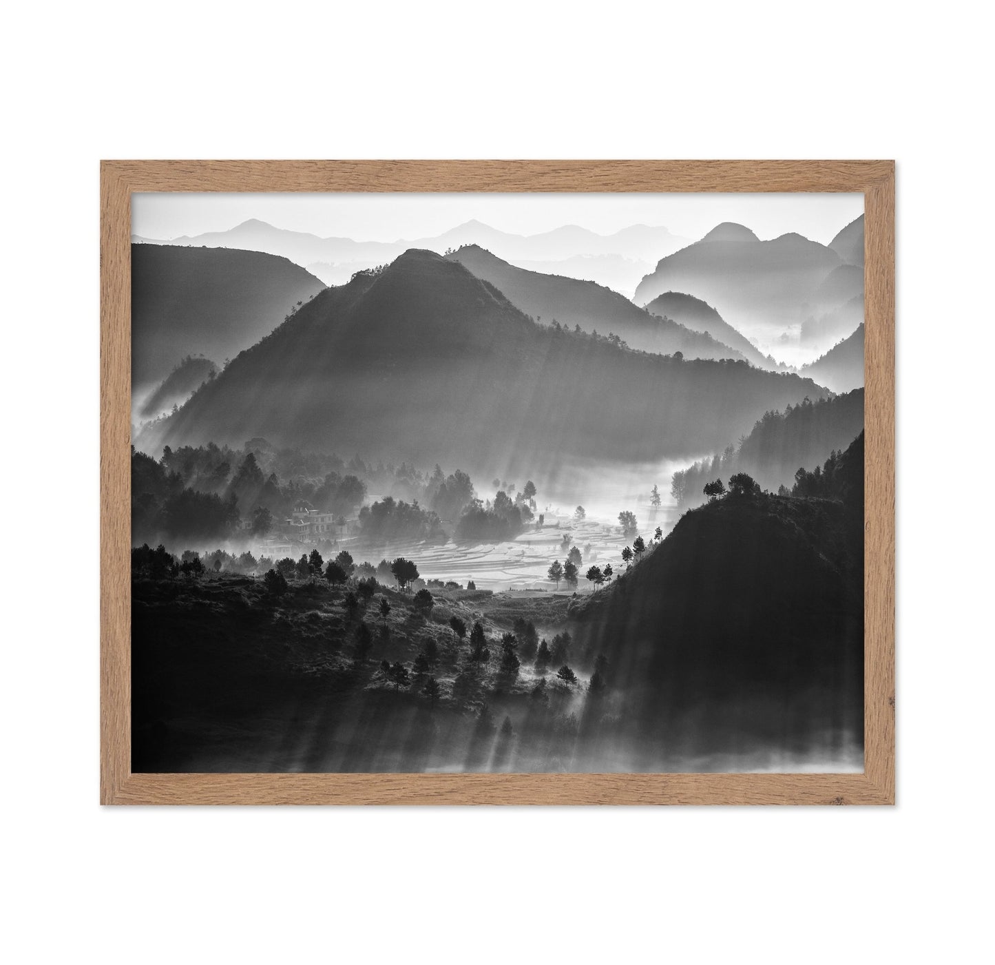 Misty Mountain Layers No4