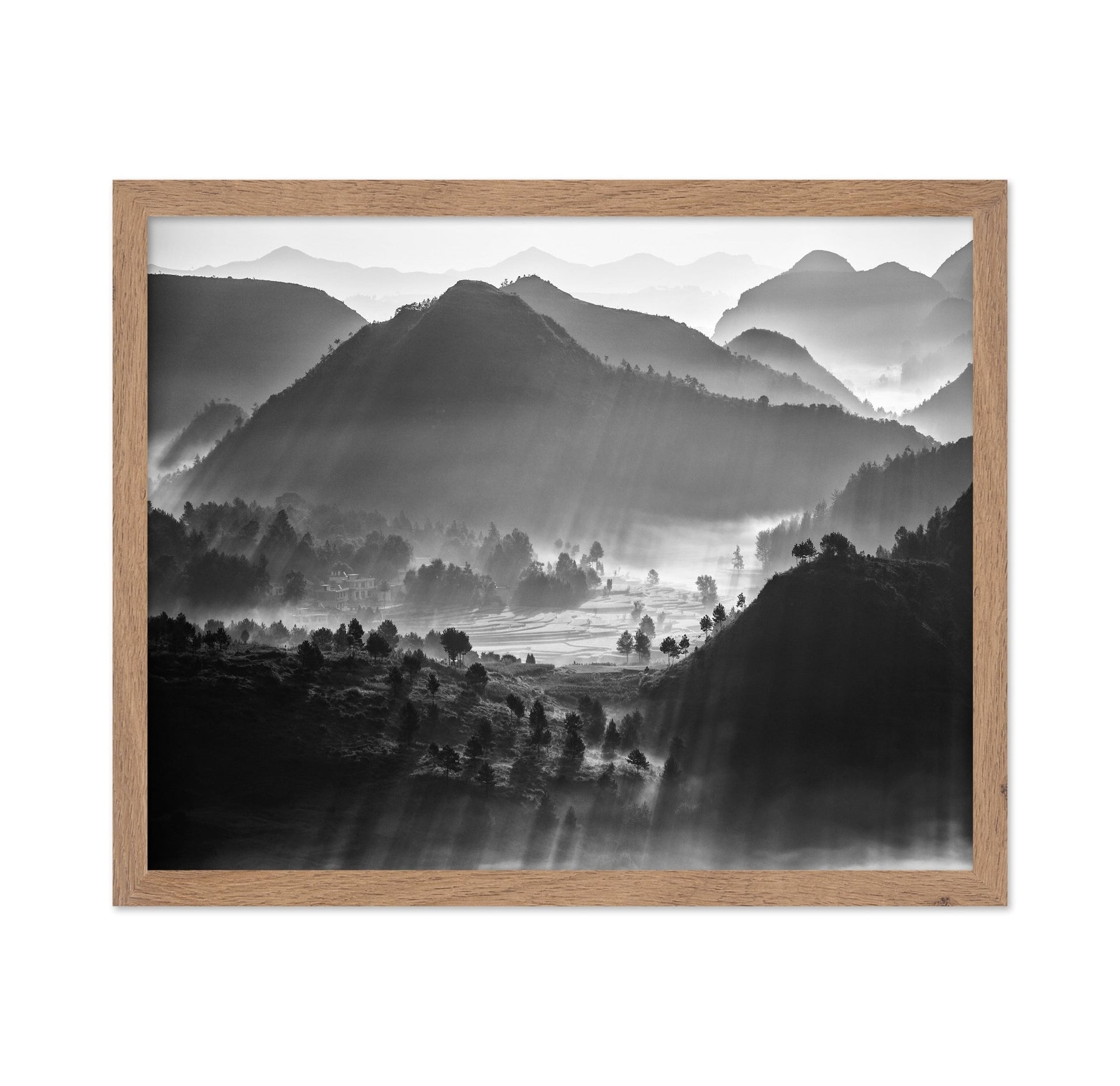 Misty Mountain Layers No4