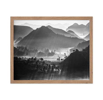 Misty Mountain Layers No4