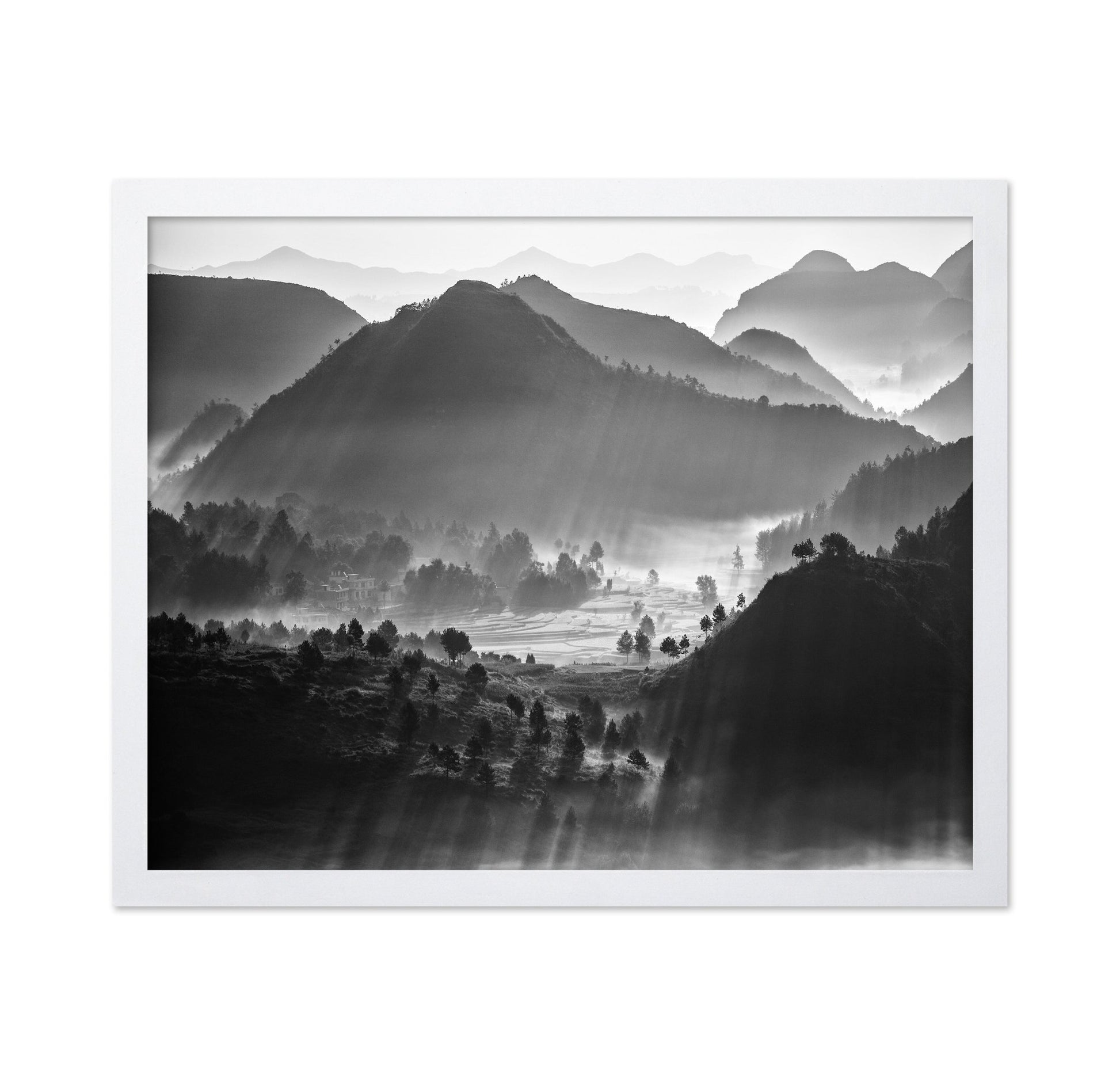 Misty Mountain Layers No4