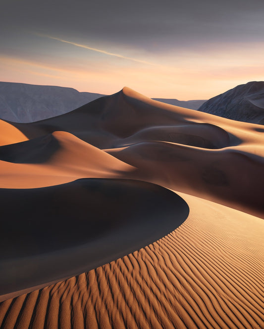 Golden Desert Waves