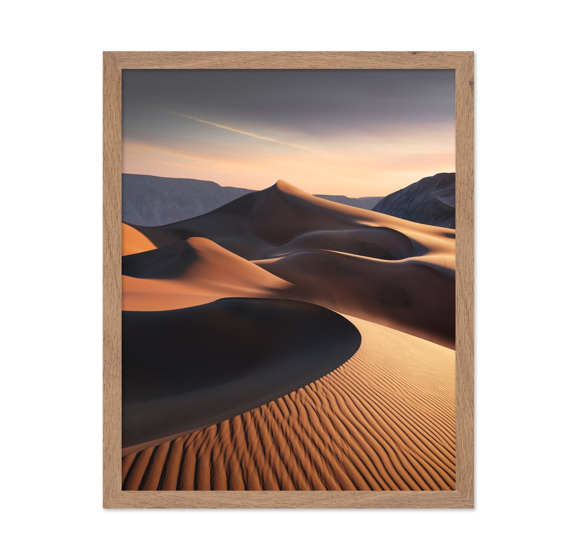 Golden Desert Waves