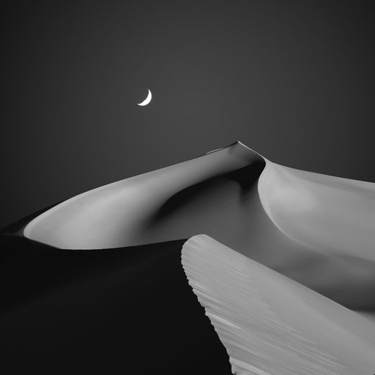 Moon Over Silent Dune