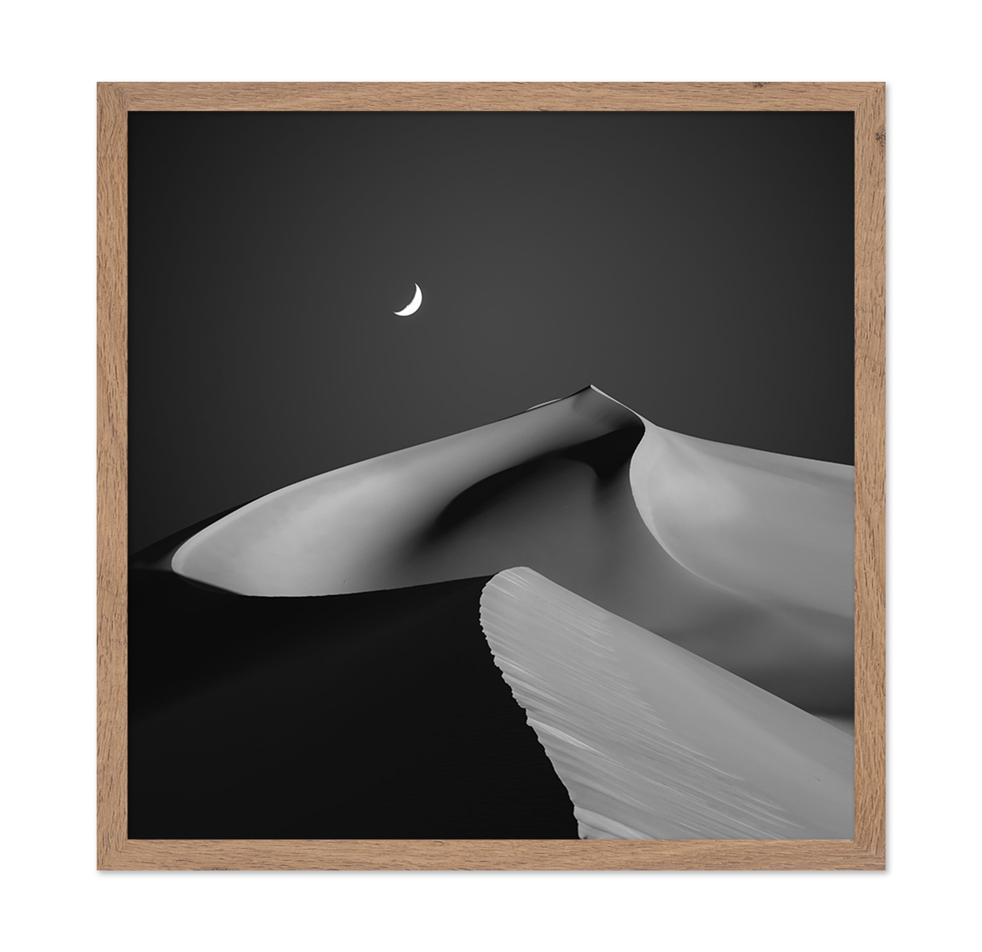 Moon Over Silent Dune