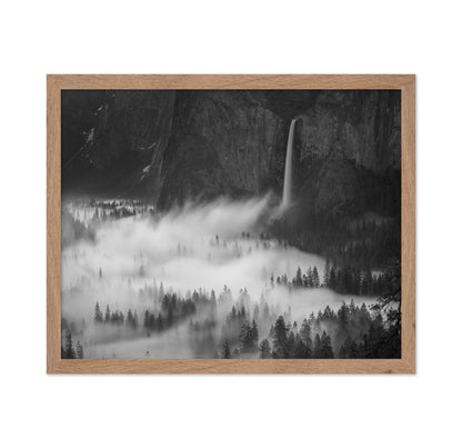Misty Waterfall Valley