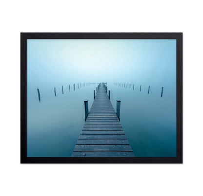 Foggy Pier Path