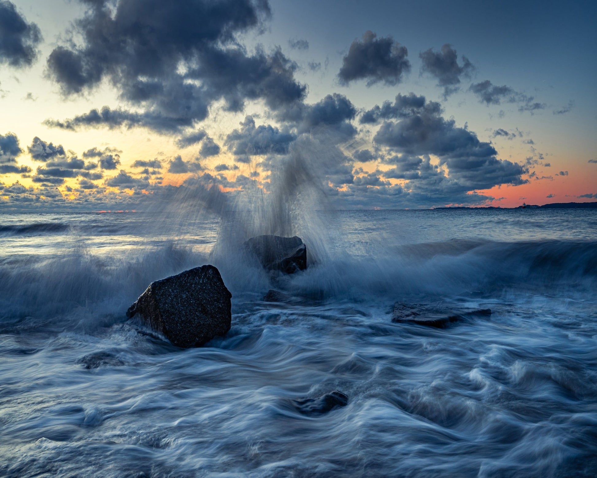 Ocean Wave Crash
