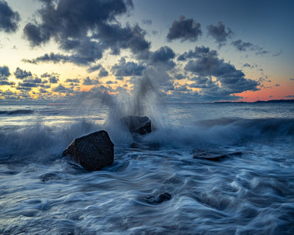 Ocean Wave Crash
