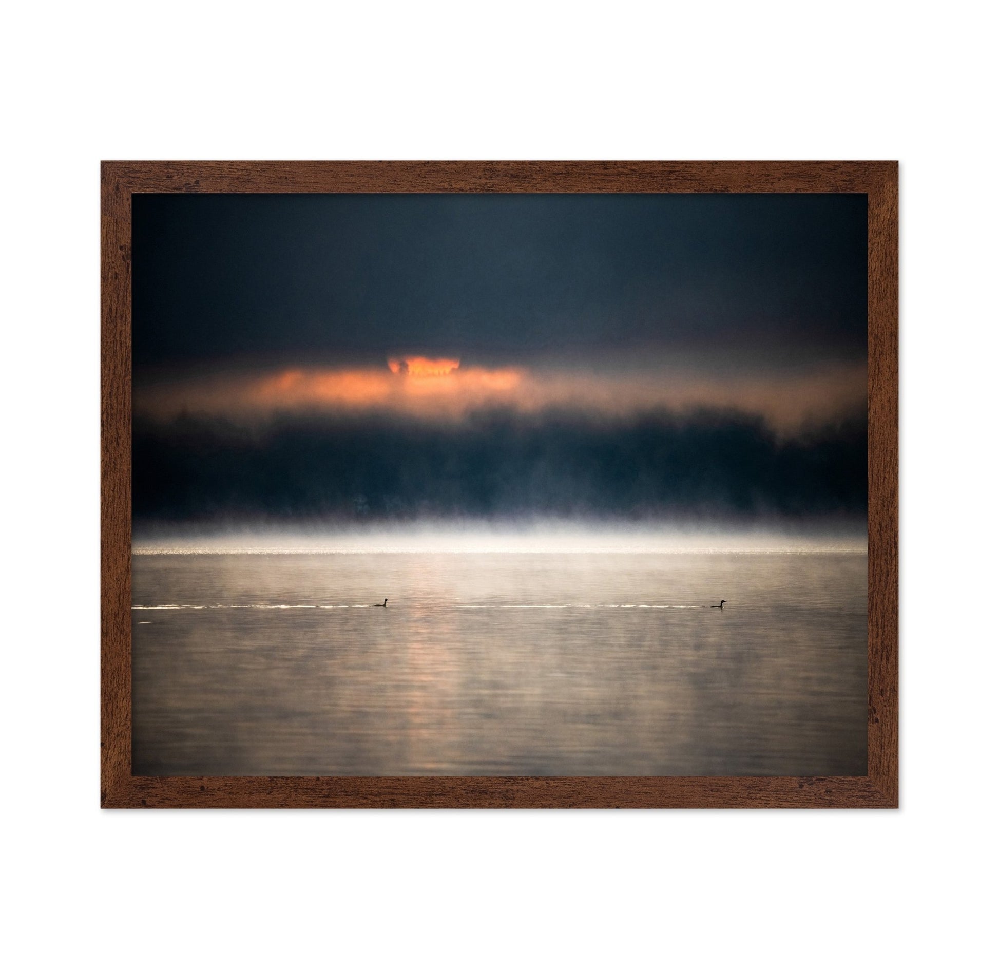 Misty Lake Sunrise No2