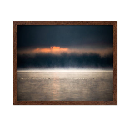Misty Lake Sunrise No2