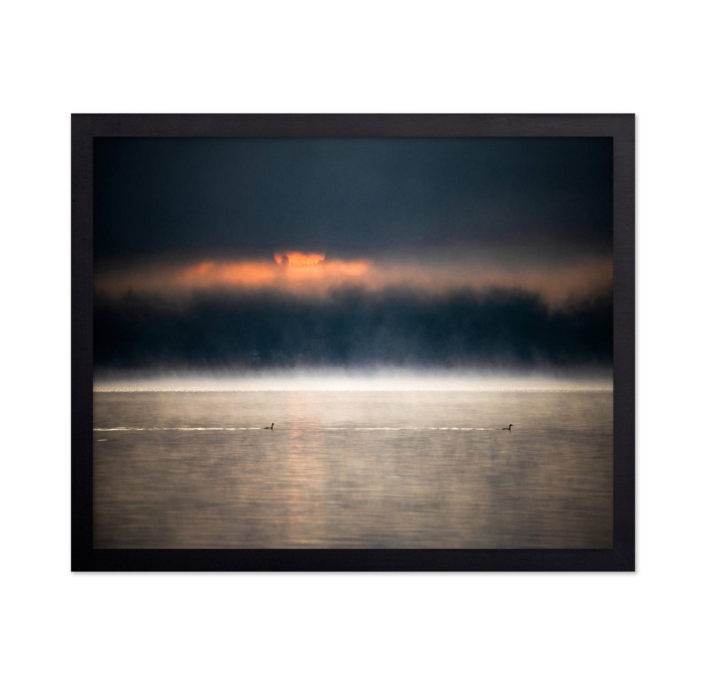 Misty Lake Sunrise No2
