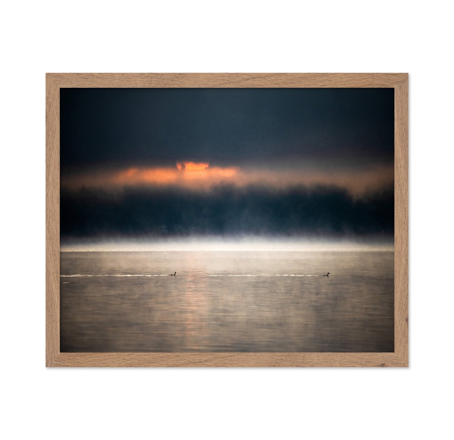 Misty Lake Sunrise No2