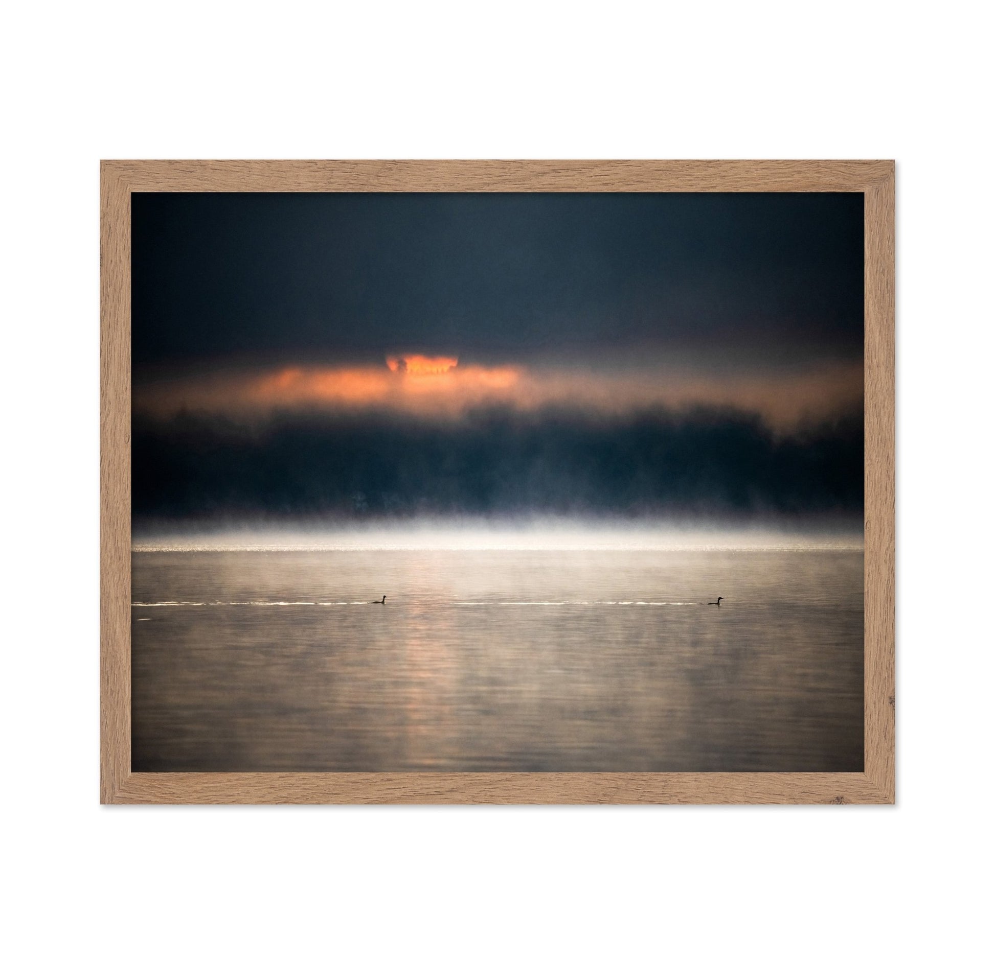Misty Lake Sunrise No2