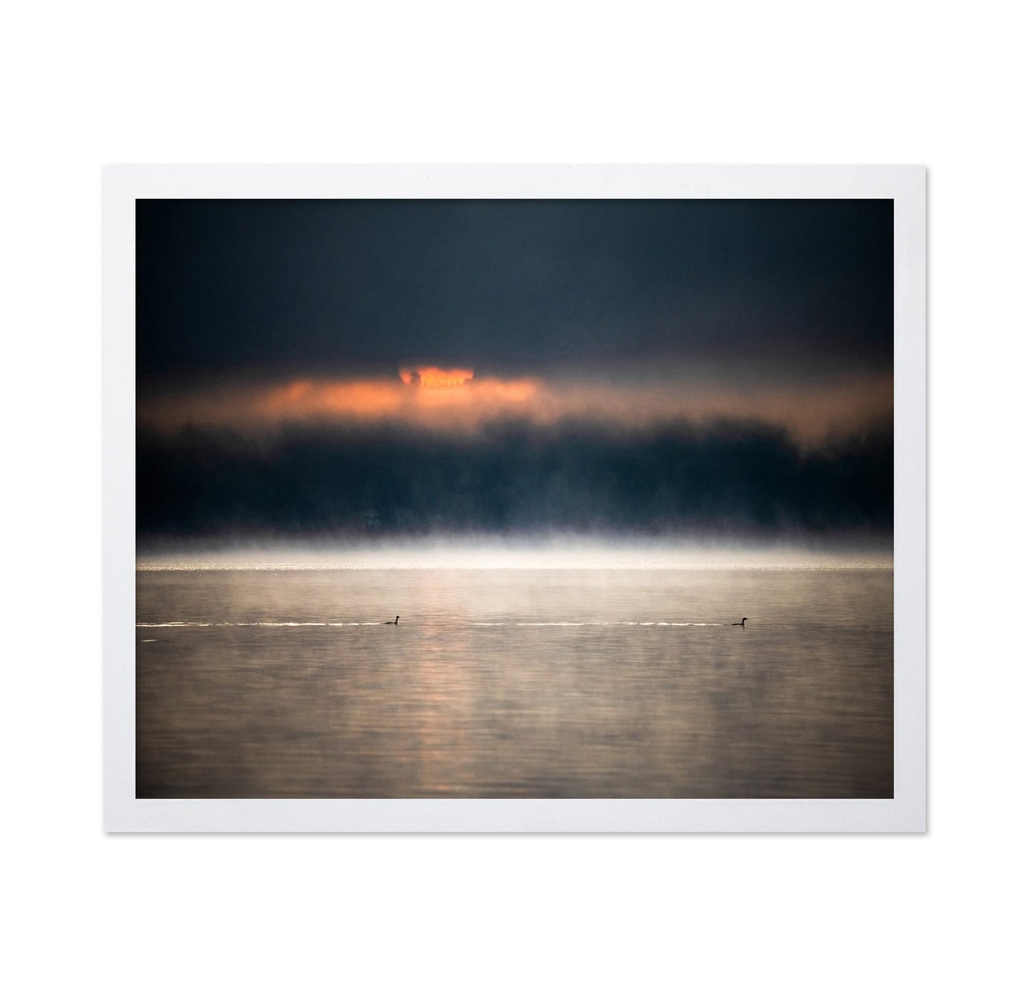 Misty Lake Sunrise No2
