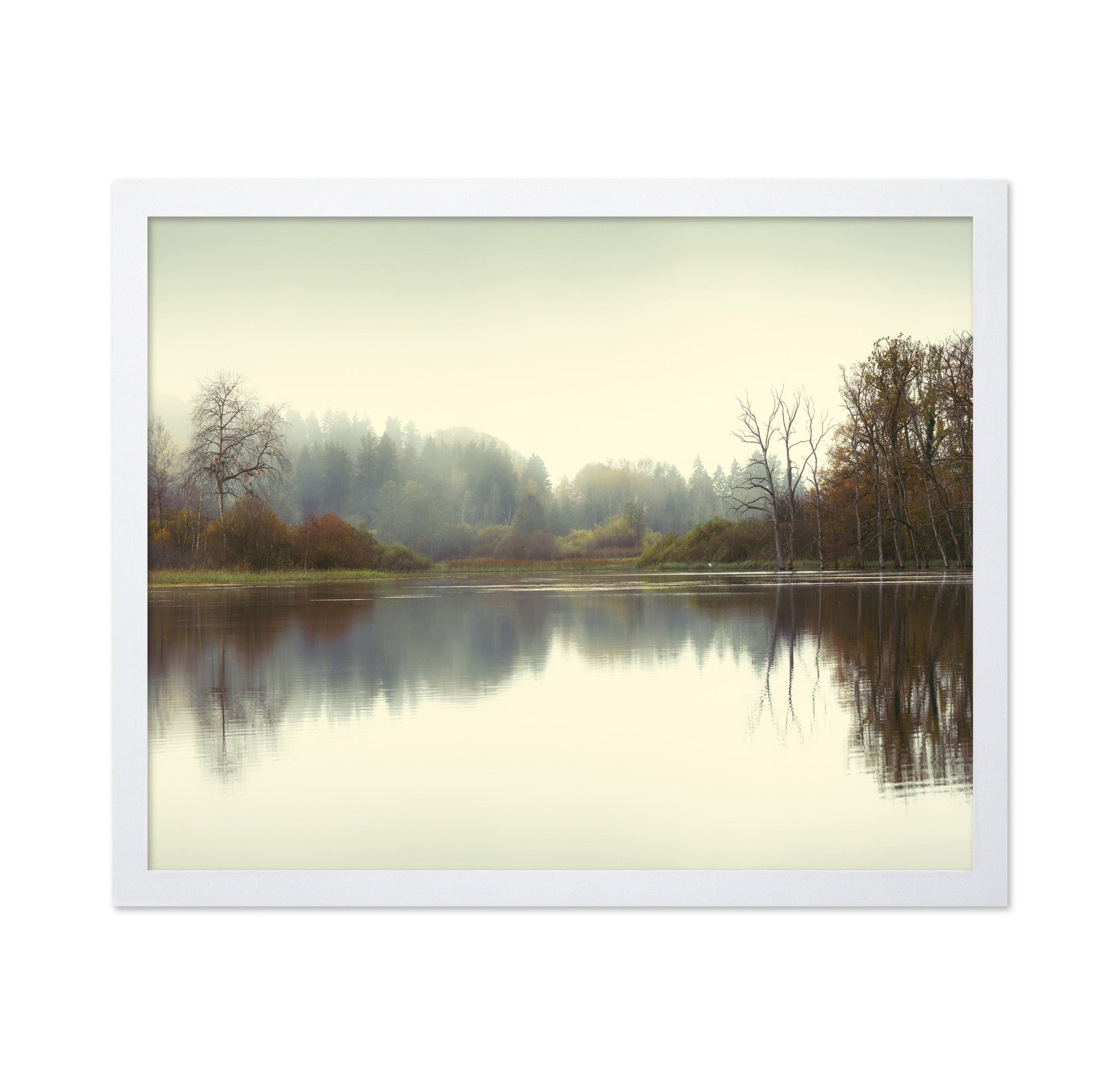 Calm Autumn Lake