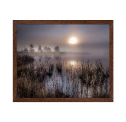 Misty Marsh Sunrise No1