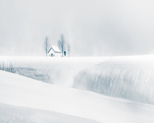 Snowy Chapel Silence