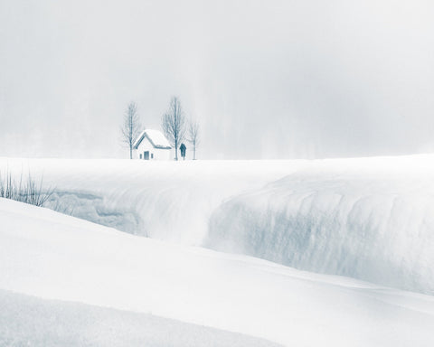 Snowy Chapel Silence