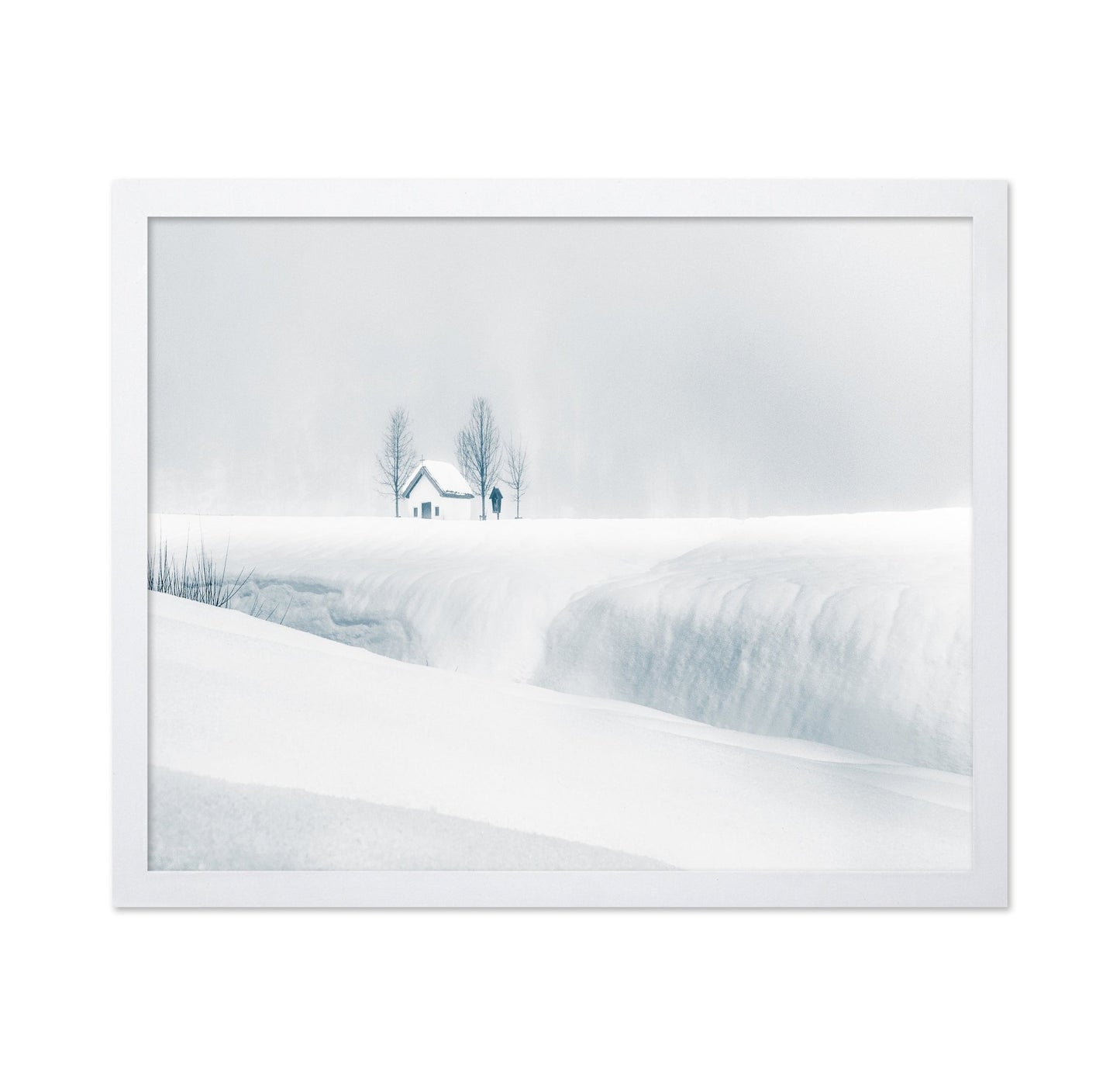 Snowy Chapel Silence