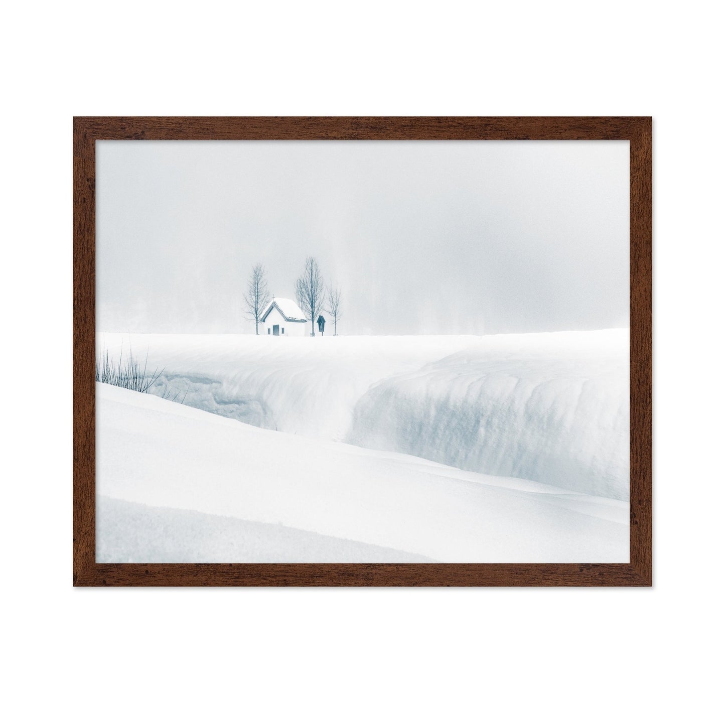 Snowy Chapel Silence