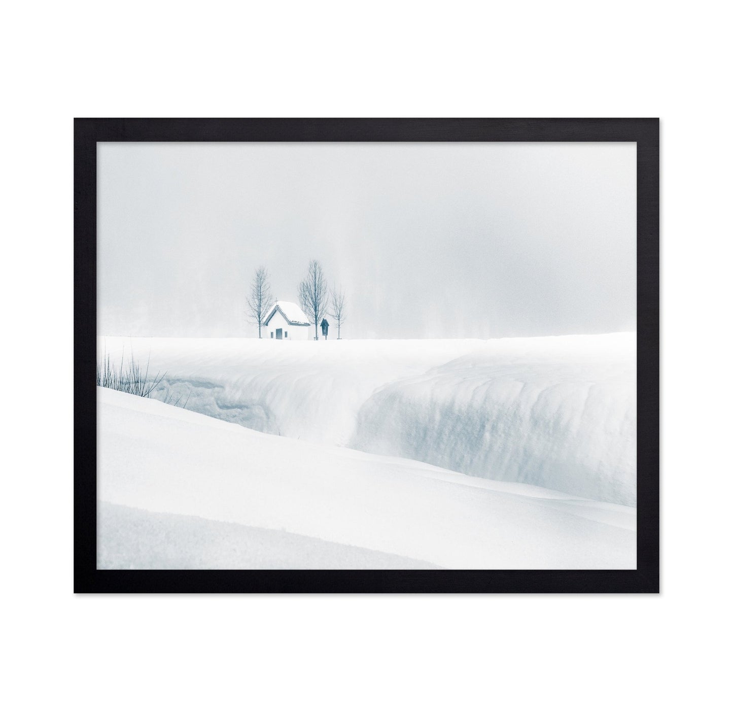 Snowy Chapel Silence
