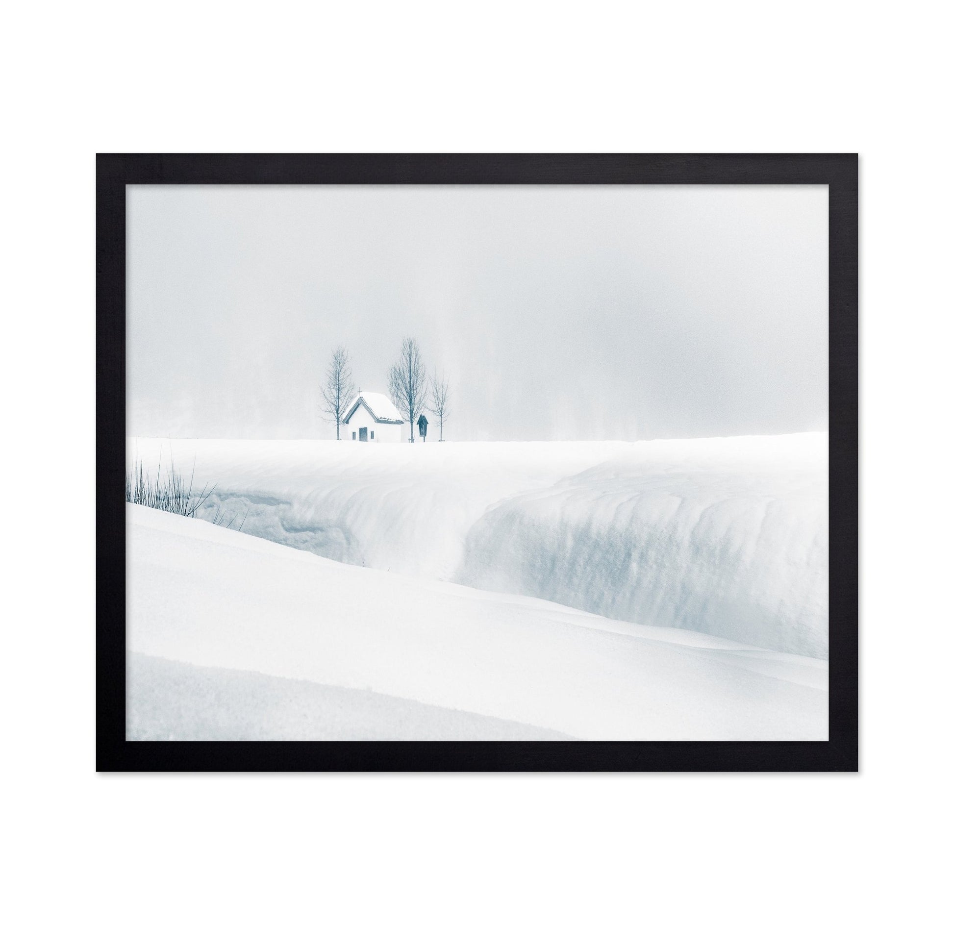 Snowy Chapel Silence