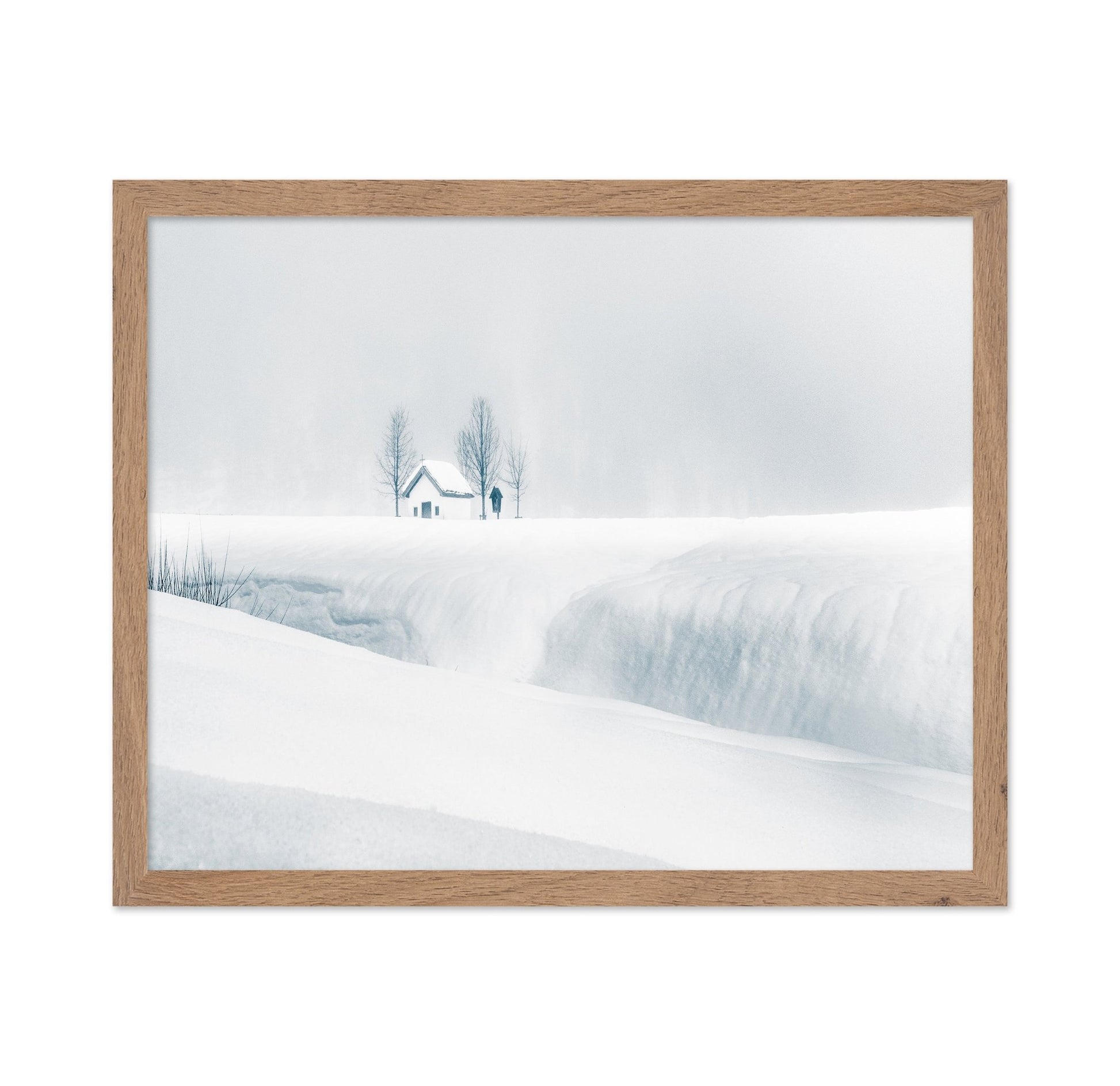 Snowy Chapel Silence