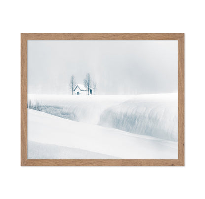 Snowy Chapel Silence