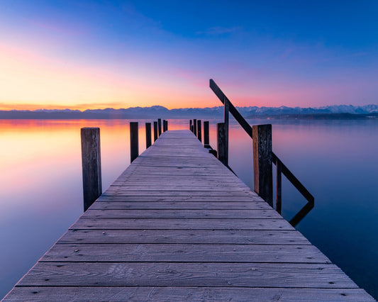 Sunset Pier Horizon