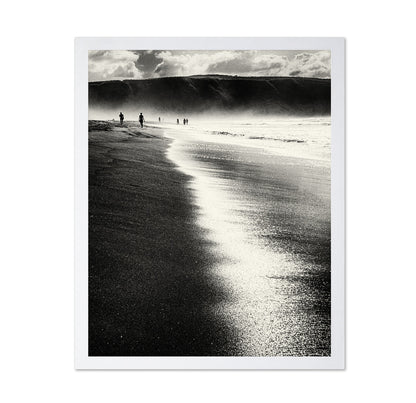 Black White Shoreline