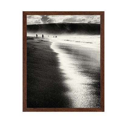 Black White Shoreline
