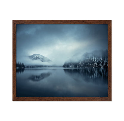 Misty Blue Lake