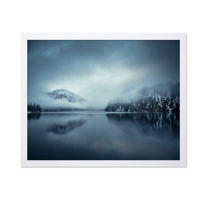 Misty Blue Lake