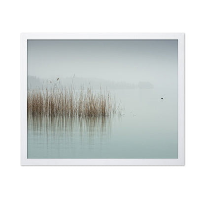 Minimalist Fog Lake