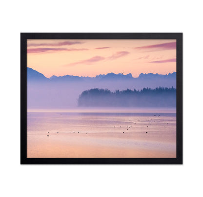 Misty Lake Horizon