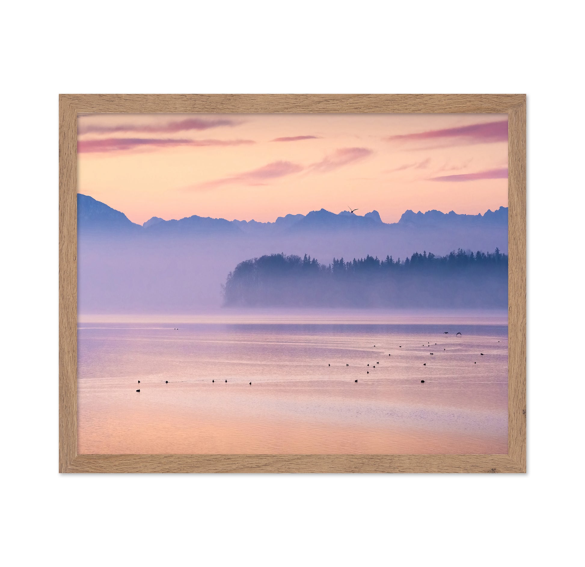 Misty Lake Horizon