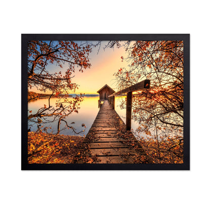 Autumn Lake Pier
