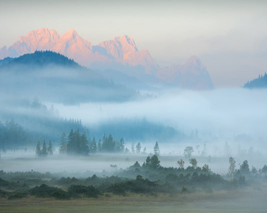 Misty Mountain Layers No5