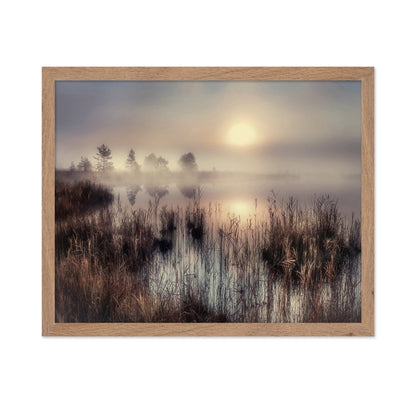 Misty Lake Sunrise No3